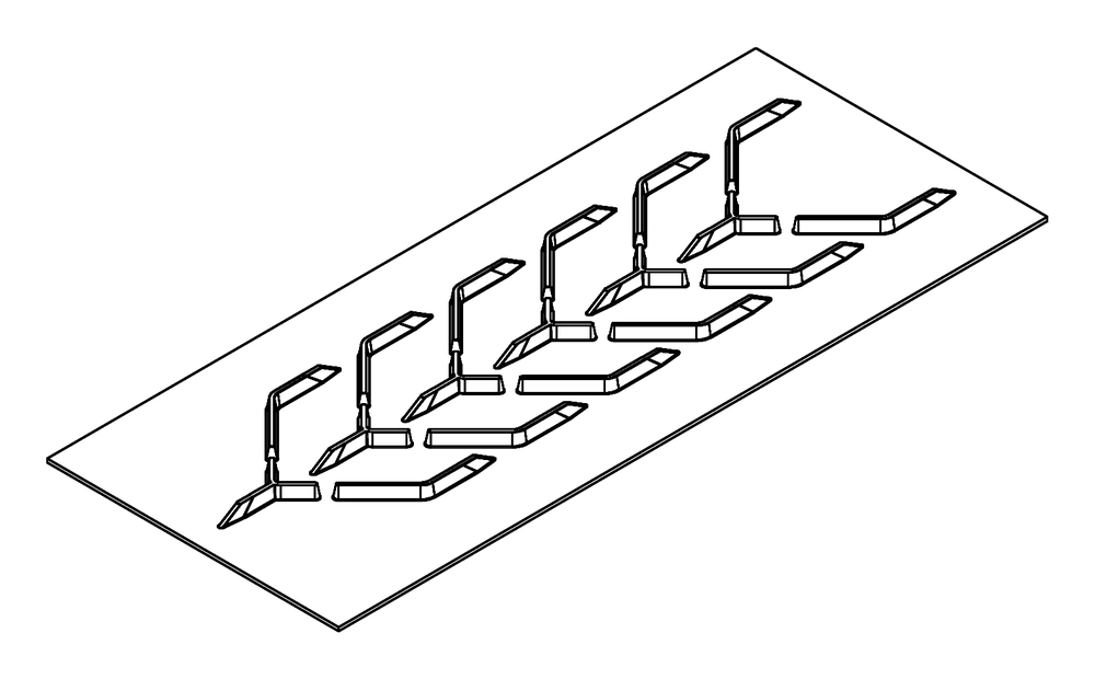 Y profile — actual profile drawing excerpt