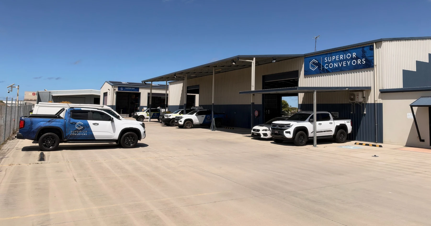 Superior Conveyors workshop, Paget.