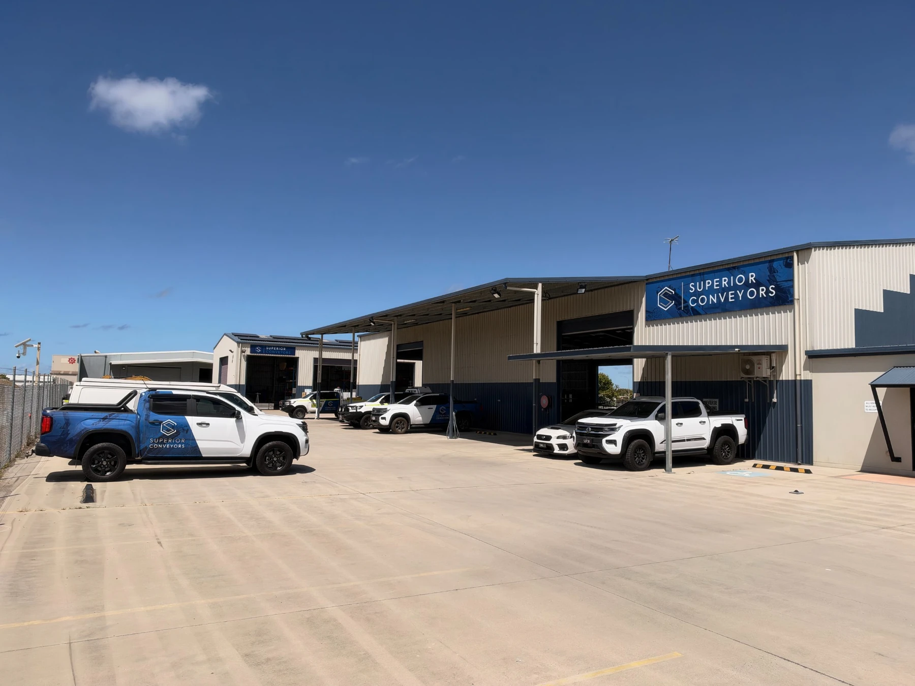Superior Conveyors Paget workshop, 45–47 Centurion Drive, Mackay